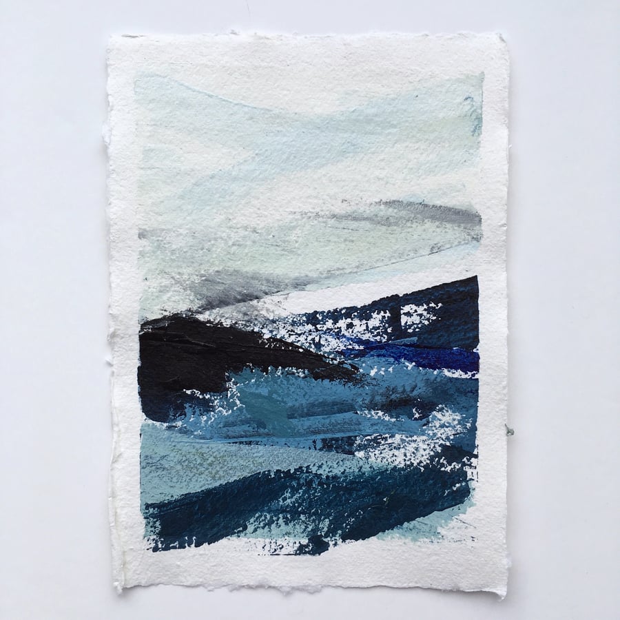 Perfectly Imperfect Original Seascape Painting - 58