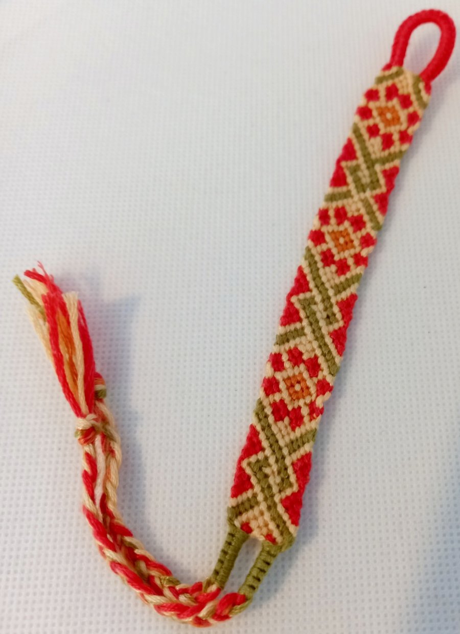 Adjustable Handwoven Friendship Bracelet 