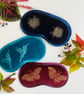 Midnight Blue  Sun and Moon velvet lavender infused eye mask - Image 5