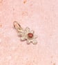 Tourmaline Flower Pendant Handmade  - Image 3