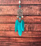 Turquoise Feather Dreamcatcher Hanging