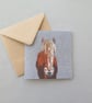 Suffolk Punch horse card - Image 1