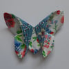 Floral Origami Butterfly Hair Clip
