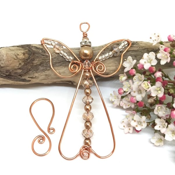 Copper Angel Decoration, Guardian Angel