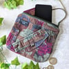 Purse or Make-up Bag - Pouch Bag in Recycled Camo Canvas (p&p included)