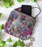 Purse or Make-up Bag - Pouch Bag in Recycled Camo Canvas (p&p included)