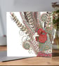 Magnificent Pheasant greeting card 