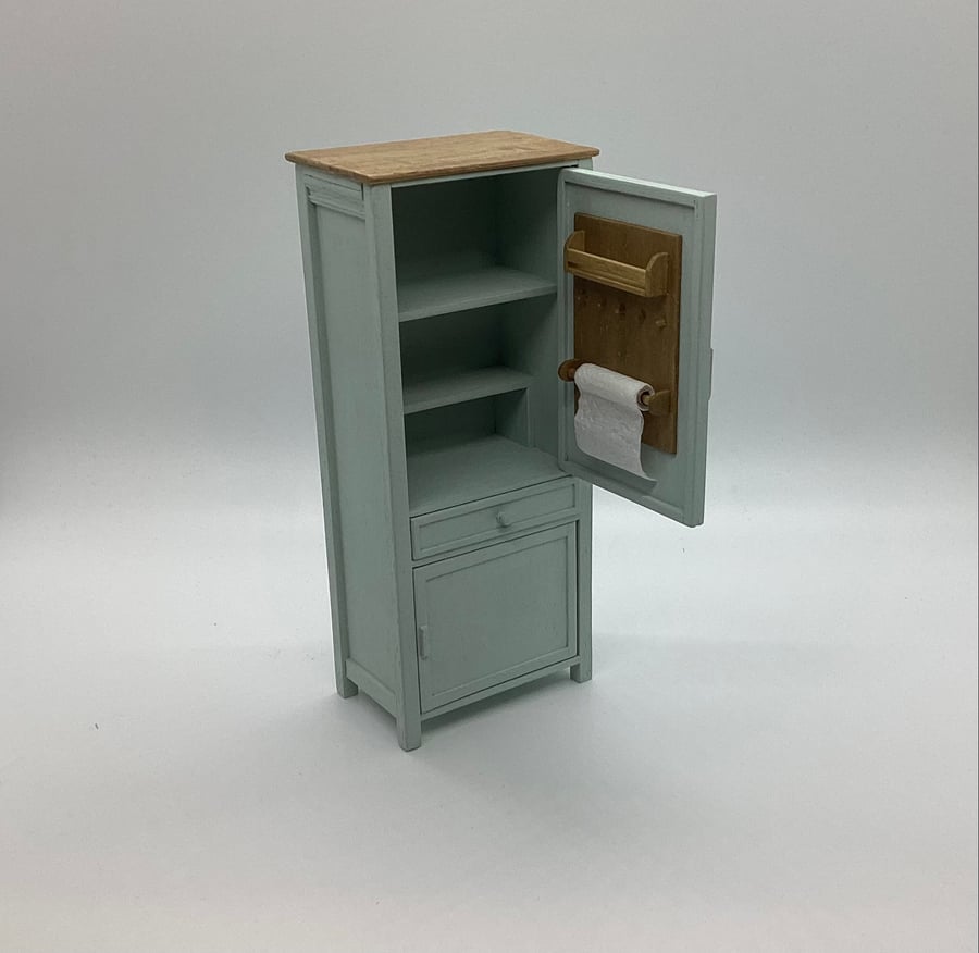Dolls house kitchen larder 1:12 scale country style