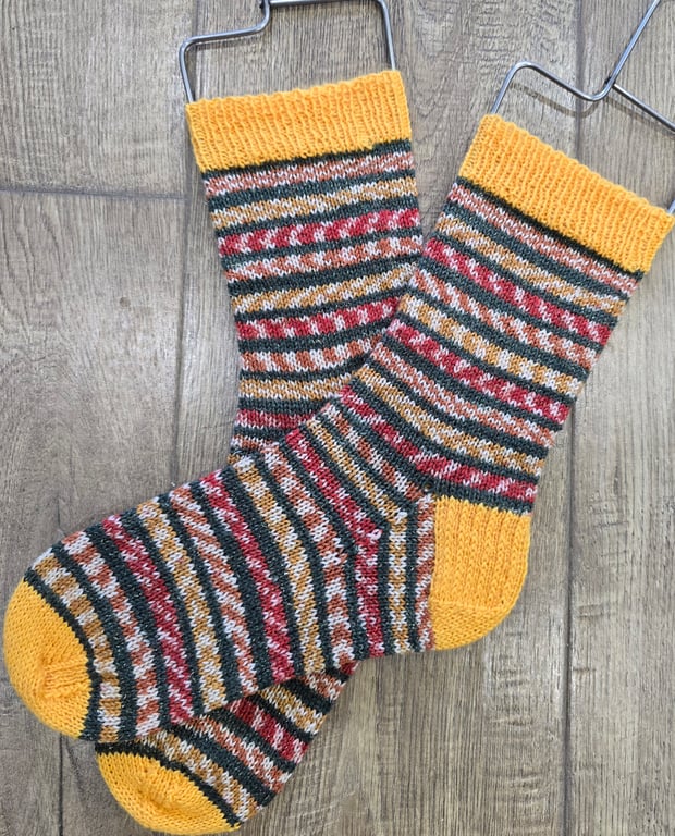 Handmade Boot Socks 4-6