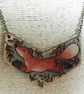 Pyrography fox pendant - Image 1