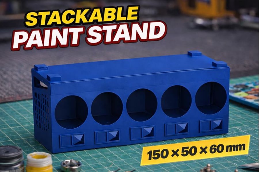 Stackable Paint Stand - 150 - 50 - 60mm