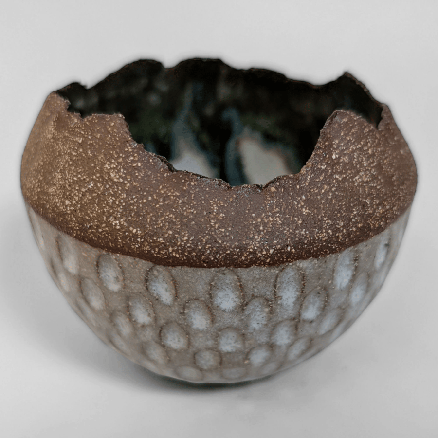 Small stoneware bowl