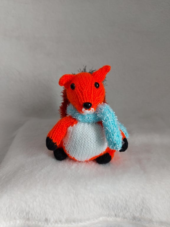 Bushy Tailed Fox Soft ToyChocolate Orange Cover