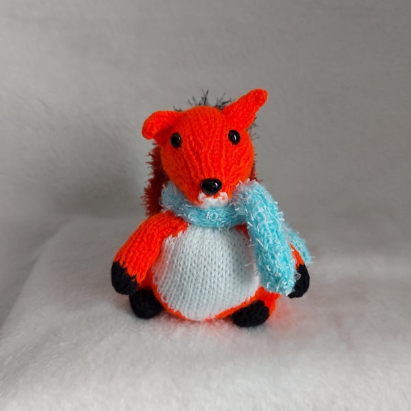 Bushy Tailed Fox Soft ToyChocolate Orange Cover