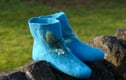 Felted Wool Socks