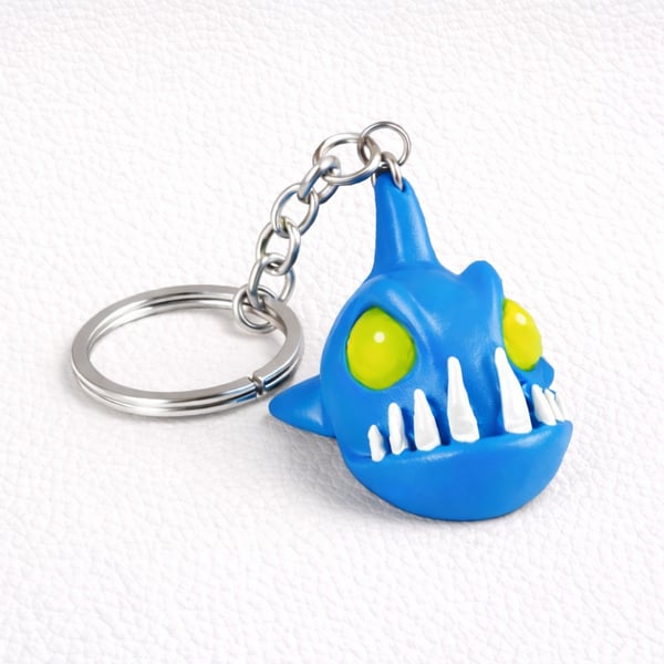 Anglerfish Keyring - Any 3 keychains for 5 - See our bundle listing