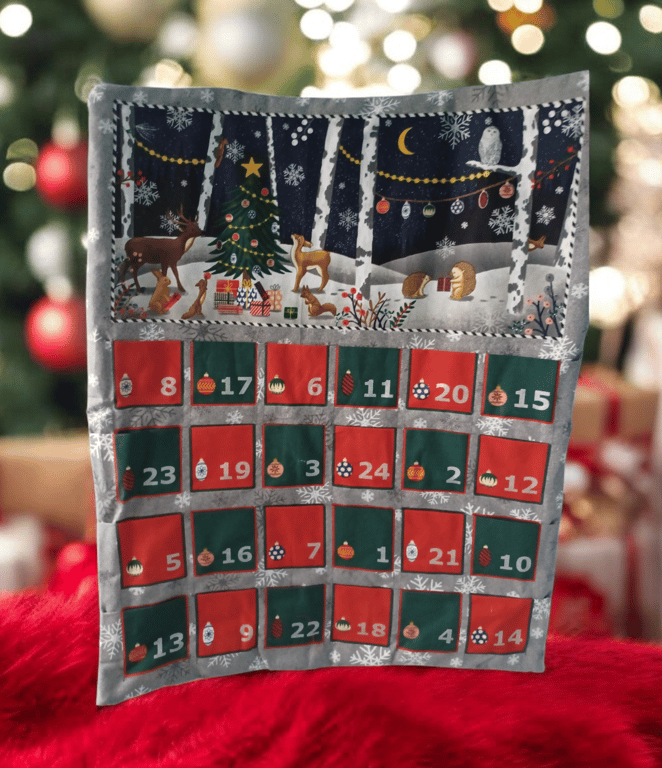 Winter Woodland Wildlife Advent Calendar 