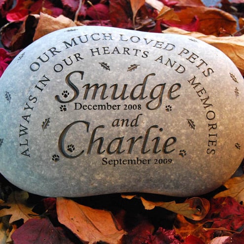 Medium Memorial Garden Stone