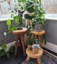 Plant Pot Stand - Reclaimed Scaffold Board Plant Pot Stool