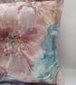 Dusky pink flower 18" cushion cover. - Image 3