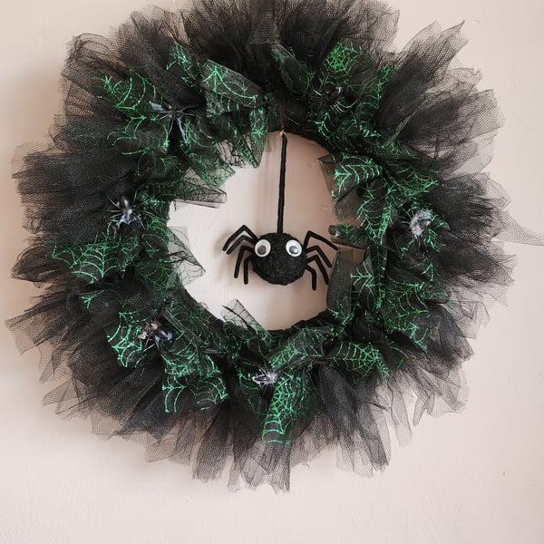 Spider Halloween Wreath