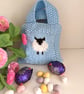 Knitting Pattern for Easter Goodie Bag - Digital Knitting Pattern - Image 3