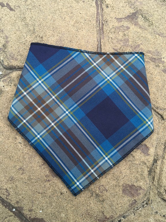 Holyrood Tartan Bandana Bib, babies