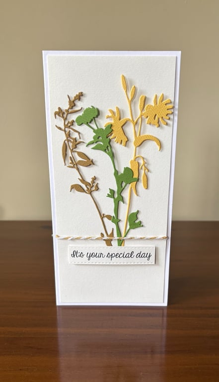Stems of Wildflowers On your special day.