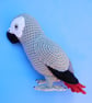 Crochet Pattern for African Grey Parrot UK crochet - Image 2