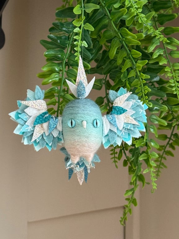 Moon Glow Phoenix Art Doll