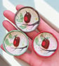 Handmade Sea Glass Robin Fridge Magnet, Meaningful Coastal Keepsake Gift - Image 4