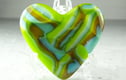 Hearts - fused glass