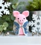 Frosty McSnowFlake Piggy in a Blanket - Image 1