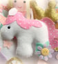 Make Your Own Felt Pastel Princess Garland. Sewing kit to make 8 decorations - Image 10