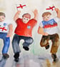 Football Fans celebrating - Image 5