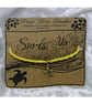 Bracelet Yellow Faux Leather with gold plated Starfish charm bead. - Image 3