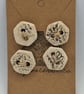 Ceramic buttons 
