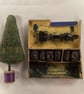 Christmas tree - printed tree with a violet coloured bobbin - Image 4
