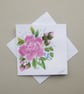 hand painted rose greetings card ( ref FA 28 ) - Image 1