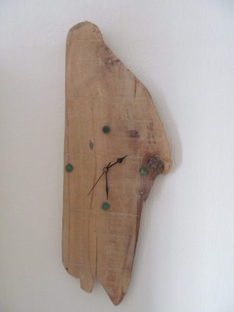 Driftwood Clock 