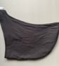 Black bonding scarf for hedgehogs and small pets. Fleece lined. - Image 3
