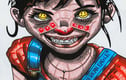 VIOLENT LITTLE TWITS SKETCH CARD ART