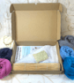 Felt Making Kit Gift Craft Supplies Blues with Illustrated Instructions - Image 2