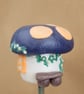 Purple mushroom Fairy home House Plant Pot Ornament - Pot Pal - Image 3