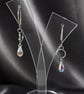 Sterling Silver Aurora Borealis Crystal  - Image 1
