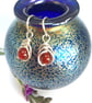 Sterling Silver Carnelian Earrings - Image 4