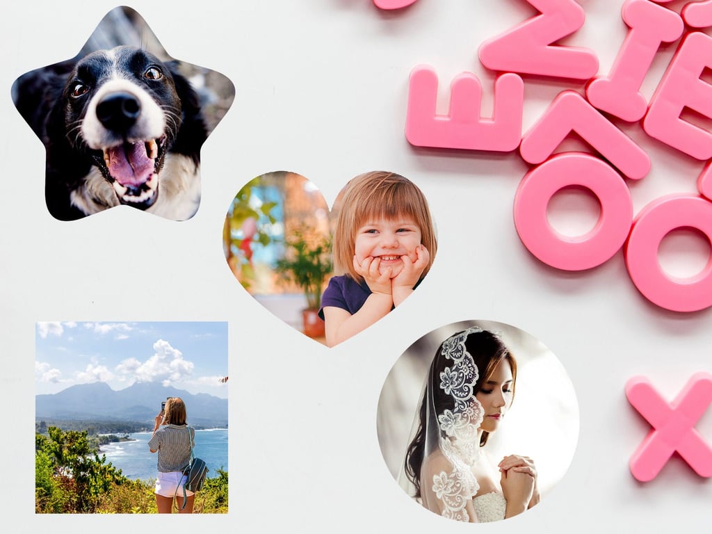 Custom Shape Photo Magnet