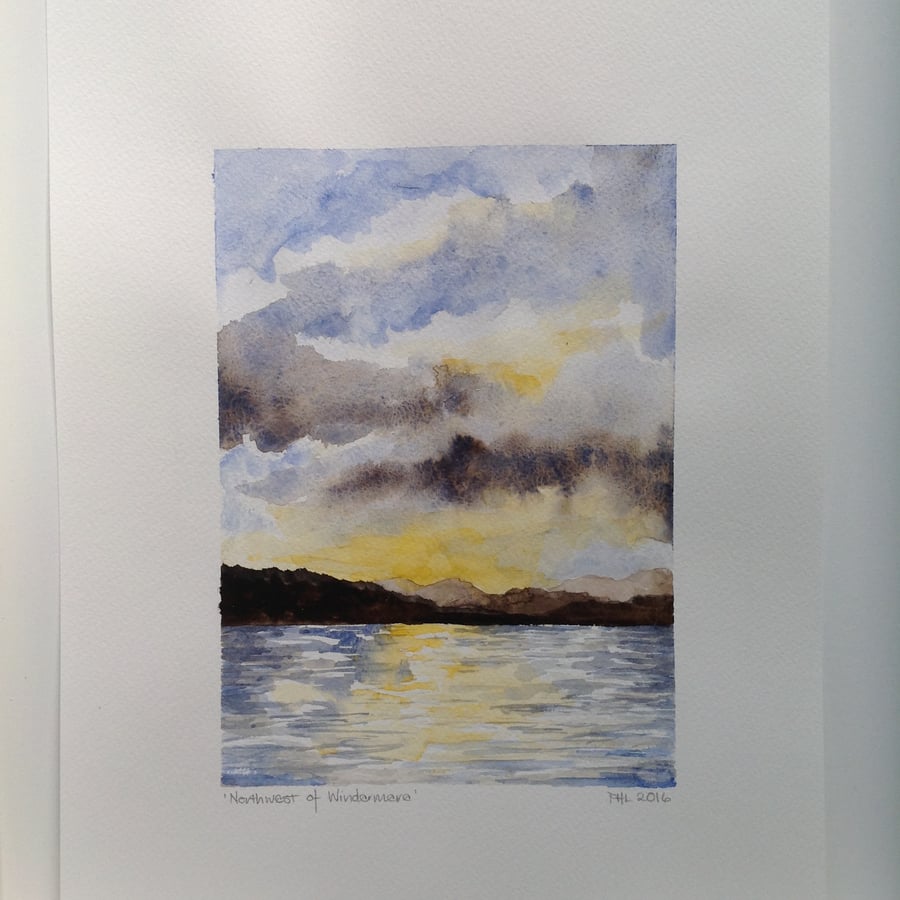 Northwest of Windermere original painting