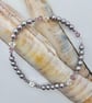 Shell Pearl & Swarovski Crystal Bracelet, Birthday, Anniversary Gifts For Her - Image 5