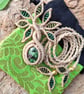 Ruby Zoisite Baby Macrame Tree - Image 1